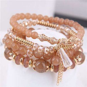 Crystal Beaded Bracelet